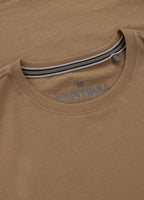 Men's T-shirt SMALL LOGO - Coyote brown