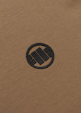 Men's T-shirt SMALL LOGO - Coyote brown