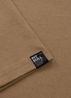 Men's T-shirt SMALL LOGO - Coyote brown