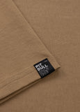 Men's T-shirt SMALL LOGO - Coyote brown