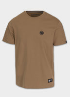 Men's T-shirt SMALL LOGO - Coyote brown