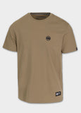 Herren T-Shirt SMALL LOGO - Coyote braun