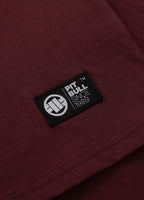 Men's T-Shirt SMALL LOGO - Dark Burgundy