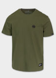 Herren T-Shirt SMALL LOGO - Olivgrün