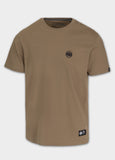 Men's T-Shirt SMALL LOGO - Dark Sand
