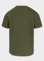 Herren T-Shirt SMALL LOGO - Olivgrün