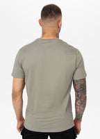 Men's t-shirt SURFING DOG - Dusty Salvia