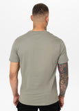 Men's t-shirt SURFING DOG - Dusty Salvia
