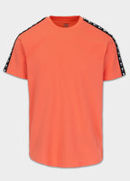 Men's T-shirt TAPE NUGGET - salmon color