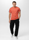 Men's T-shirt TAPE NUGGET - salmon color