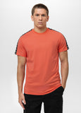 Men's T-shirt TAPE NUGGET - salmon color
