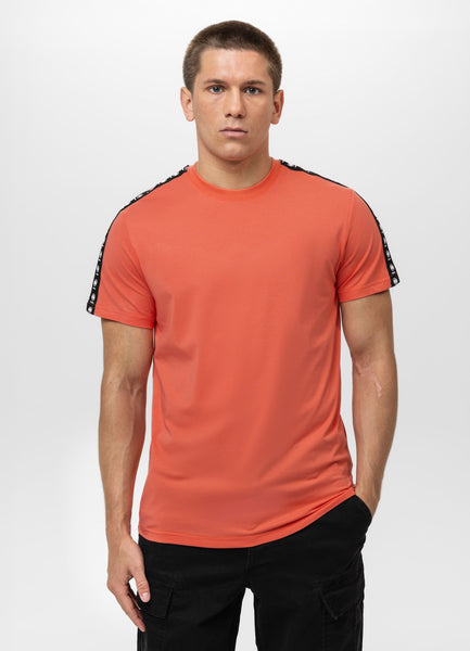 Men's T-shirt TAPE NUGGET - salmon color