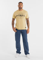 Men's T-Shirt Ultra Light PITBULL CO. - Yellow