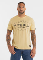 Men's T-Shirt Ultra Light PITBULL CO. - Yellow