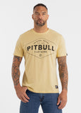 Men's T-Shirt Ultra Light PITBULL CO. - Yellow