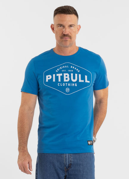 Men's T-Shirt Ultra Light PITBULL CO. - Blue
