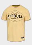 Men's T-Shirt Ultra Light PITBULL CO. - Yellow