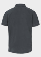 Polo shirt Denim Washed Pique SMALL LOGO - graphite