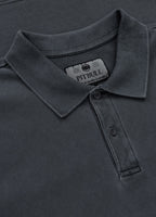 Polo shirt Denim Washed Pique SMALL LOGO - graphite