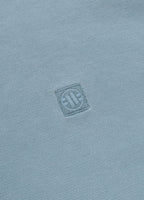Polo shirt Denim Washed Pique SMALL LOGO - Light Blue