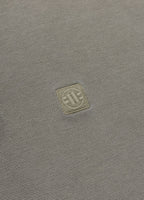 Polo shirt Denim Washed Pique SMALL LOGO - Olive grey