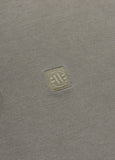 Polo shirt Denim Washed Pique SMALL LOGO - Olive grey
