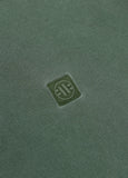 Polo shirt Denim Washed Pique SMALL LOGO - Sage Green