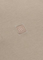 Polo Shirt Denim Washed Pique SMALL LOGO - Sand