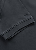 Polo shirt Denim Washed Pique SMALL LOGO - graphite