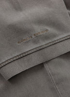 Polo shirt Denim Washed Pique SMALL LOGO - Dark brown