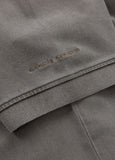 Polo shirt Denim Washed Pique SMALL LOGO - Dark brown