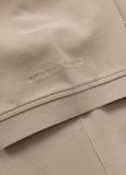 Polo Shirt Denim Washed Pique SMALL LOGO - Sand