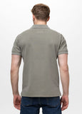 Poloshirt Denim Washed Pique SMALL LOGO - Olivgrau