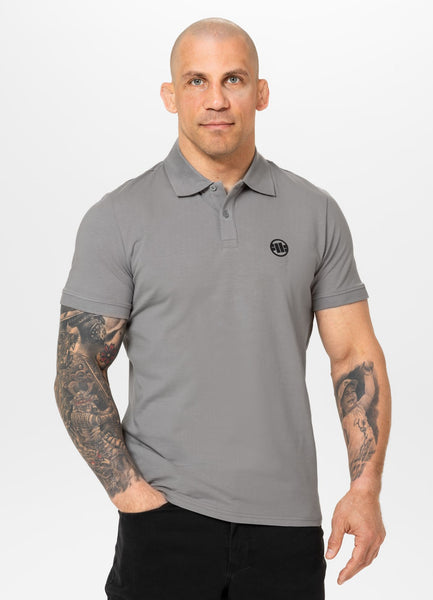 Herren Poloshirt Jersey Slim Fit Small Logo