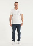Men's Polo Shirt Jersey Slim Fit Small Logo - Off-white