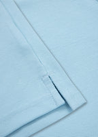 Men's Pique Rockey Polo Shirt - Light Blue
