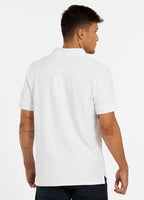 Men's Pique Rockey Polo Shirt - White