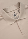 Men's polo shirt Pique Rockey - Sand