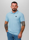 Men's Pique Rockey Polo Shirt - Light Blue