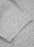 Men's polo shirt Pique Rockey - Gray Melange