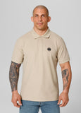 Men's polo shirt Pique Rockey - Sand