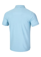 Men's Pique Rockey Polo Shirt - Light Blue