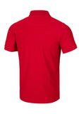 Men's polo shirt Pique Rockey - Red