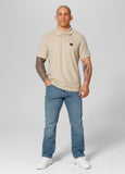 Men's polo shirt Pique Rockey - Sand