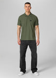 Men's Pique Rockey Polo Shirt - Olive Green