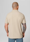 Men's polo shirt Pique Rockey - Sand