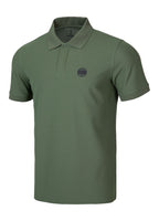 Men's Pique Rockey Polo Shirt - Olive Green
