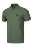 Men's Pique Rockey Polo Shirt - Olive Green