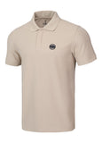 Men's polo shirt Pique Rockey - Sand