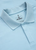 Men's Pique Rockey Polo Shirt - Light Blue